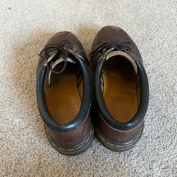 Dr. Martens shoes. Made in England. Size 9.5. Brown
